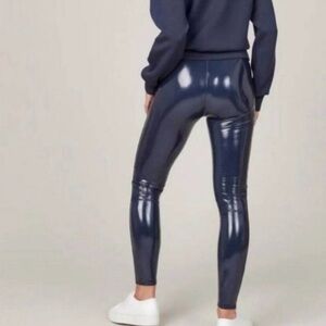 By SPANX - Shiny Blue Leggings, NWOT